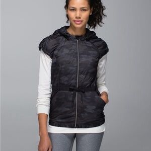 Lululemon Spring Fling Camo Puff Vest